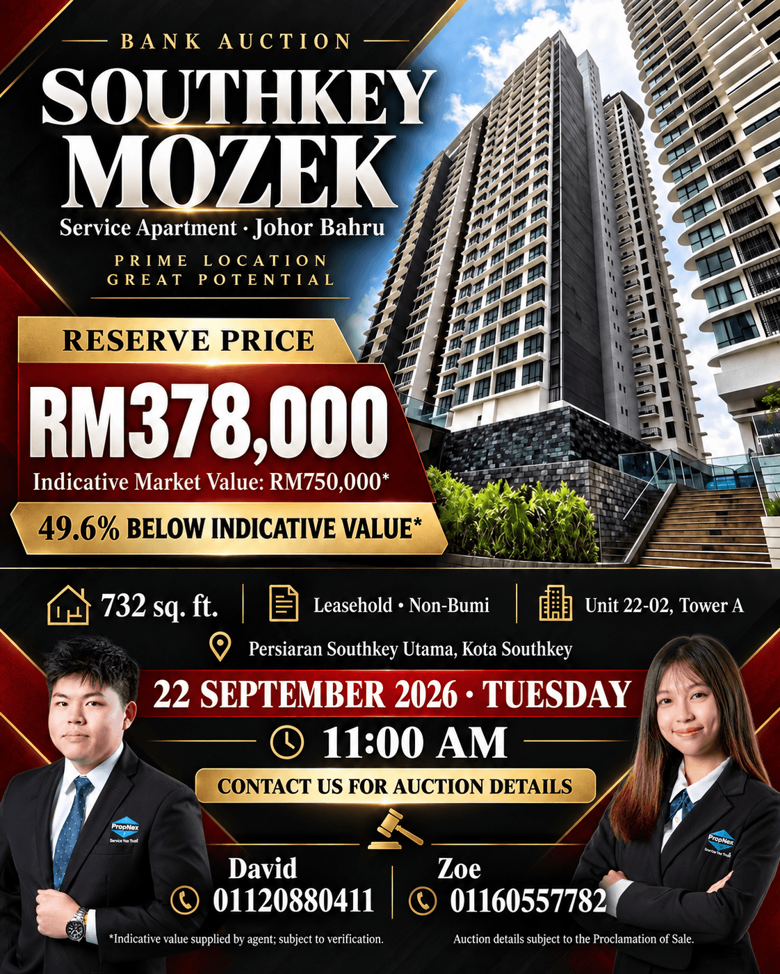 Southkey Mozek Auction